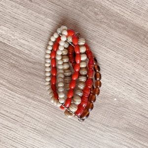 Rustic tone bracelet